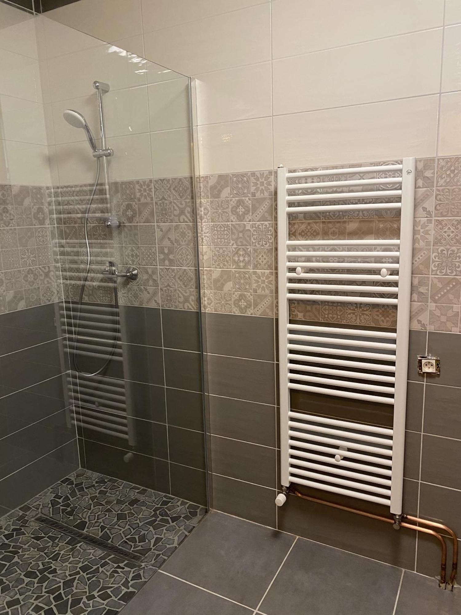 Maison Piscine Et Jacuzzi Saint-Germain-des-Fosses Værelse billede